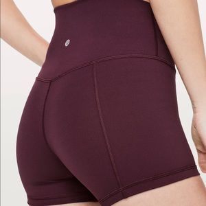 Lululemon Align shorts 4” in dove gray